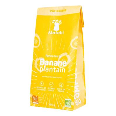 Farine de Banane Plantain Bio - 250g