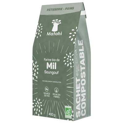 Organic Millet Flour - 400g
